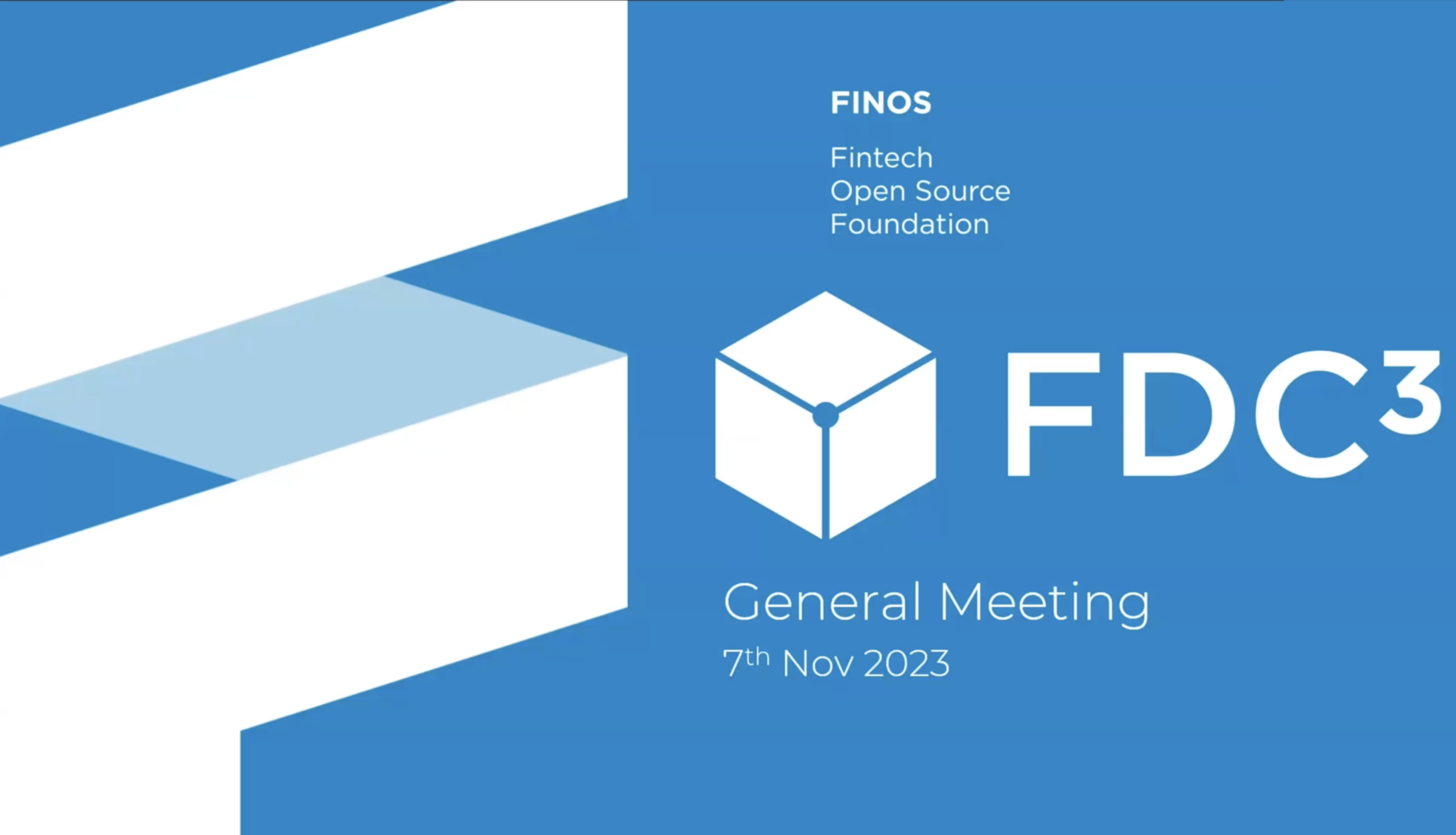 FINOS Resource Center FDC3 General Meeting 7th Nov 2023